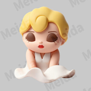 Fingertip toys dreamy princess figurine character display