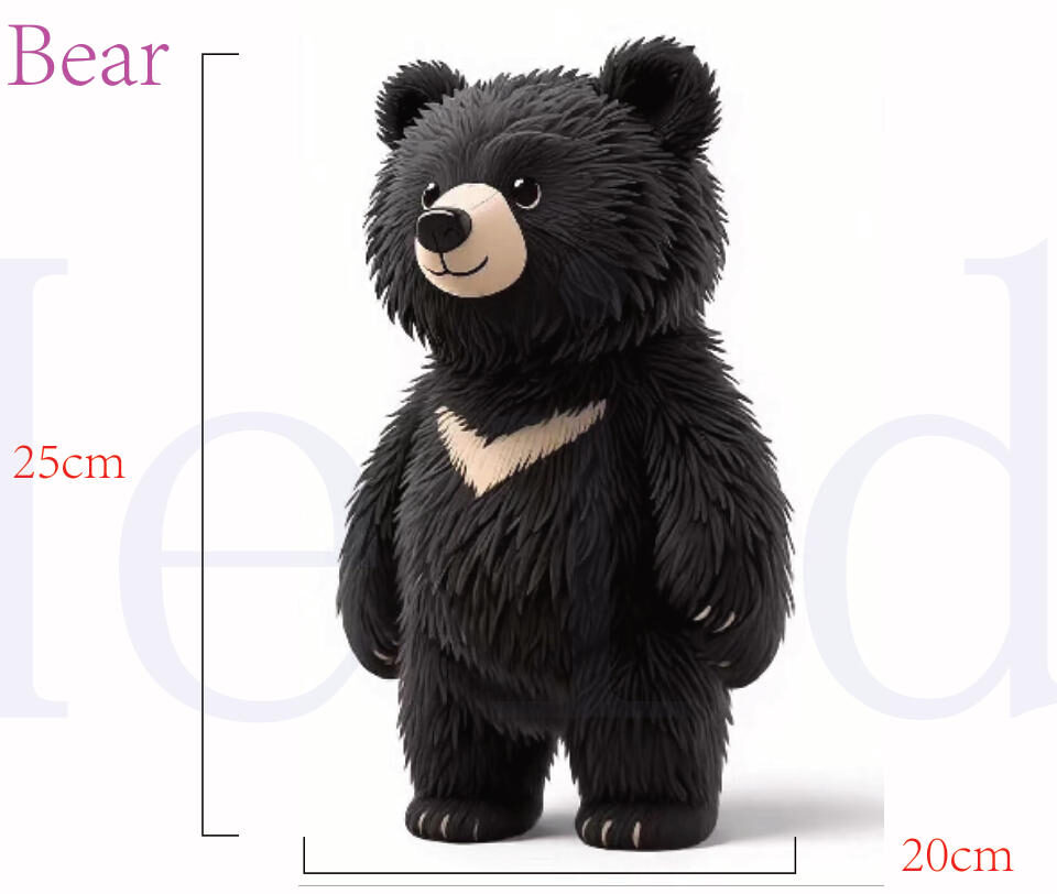 Shadow Bear plush bear toy character