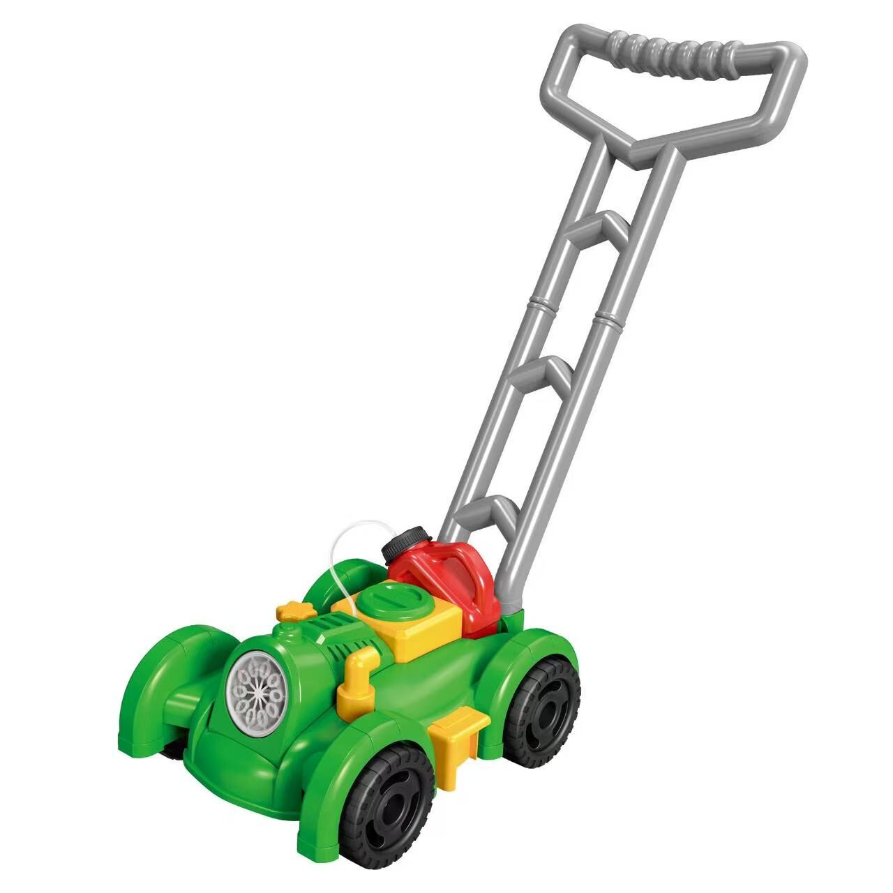 blow molded push lawn mower toy classic style design