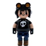 urban fantasy vinyl figurines pilot skull tee character