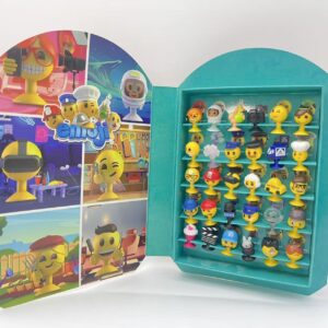 Emoji suction cup toy open display box view