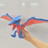 Flying dinosaur plush toy character design
