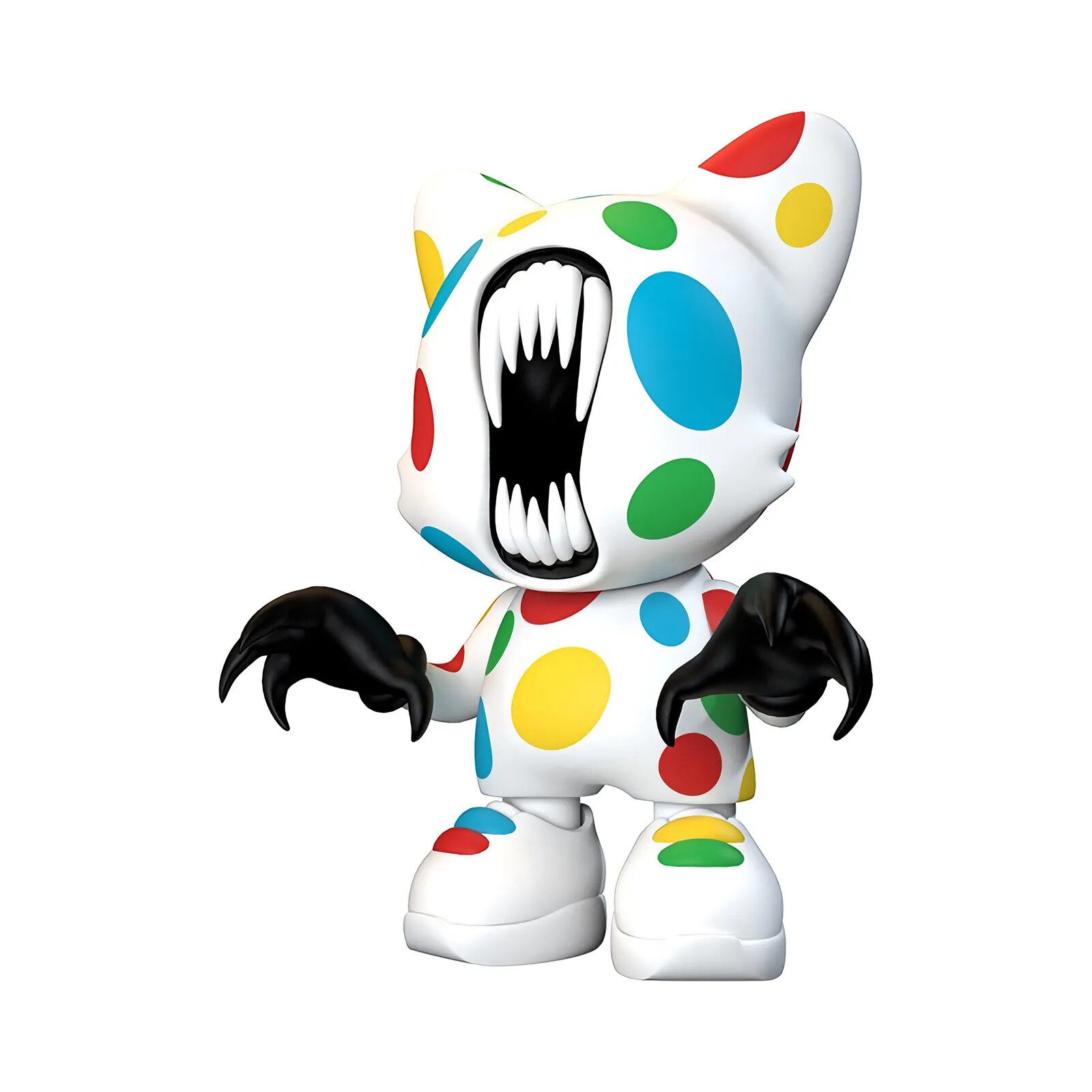 designer vinyl figurines round head mascot style