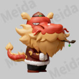 Chinese zodiac dragon figurine cartoon character display