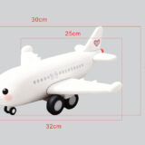 Cloudliner mini metal aircraft model with rounded fuselage shape