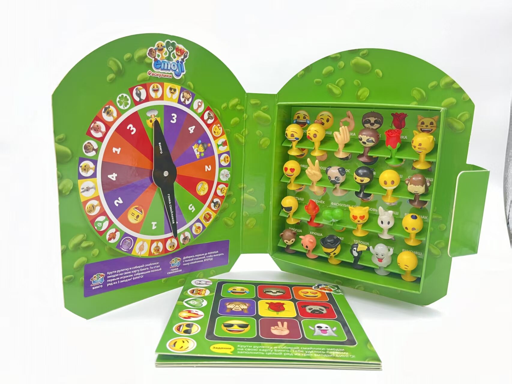 Emoji suction cup toy color box packaging series