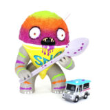 designer vinyl figurines sno monster character
