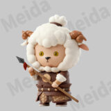 Chinese zodiac goat figurine cartoon character display