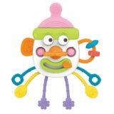 blow molded face assembly toy with mix and match parts