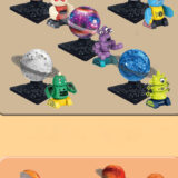 Sci fi space trooper articulated figure standing position