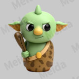 Fingertip toys baby goblin figurine character display