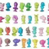 TPR suction cup monster series group display