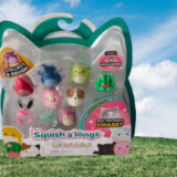 squish collectible toy set with soft mini figures