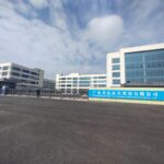Modern manufacturing facility with advanced production capabilities